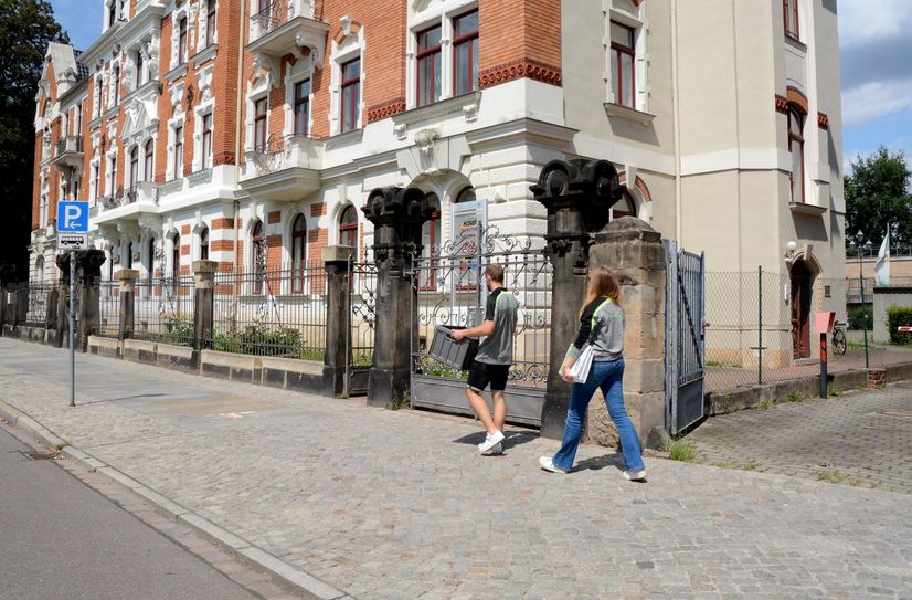 Die Geschäftsstelle des KSB in der Pirnaer Gartenstraße.