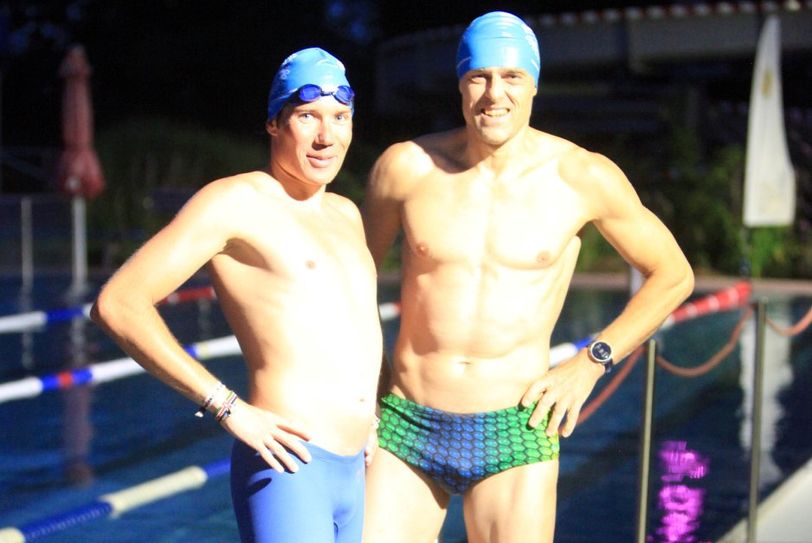 Robin Duha und Steffen Vogel alias die Biberschwimmer Pratzschwitz hatten 2023 die Nase vorn.
