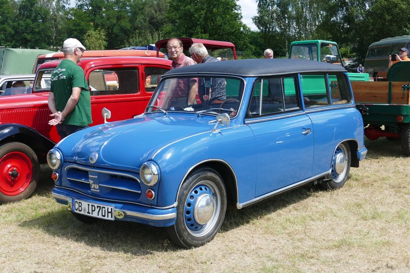 Der »P 70« war in der DDR Mitte der 1950er Jahre das wirklich erste Auto für alle. Die Kombiversion ist heute selten.  Foto: Jost Schmidtchen