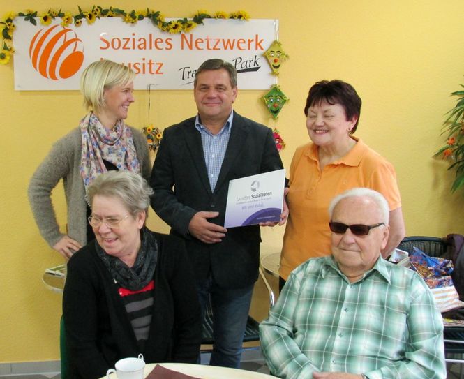 Stephan Kaiser ist einer der mehr als 25 Lausitzer Sozialpaten, die sich in unserer Region engagieren. Foto: Soziales Netzwerk Lausitz