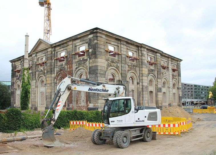 Blockhaus entkernt