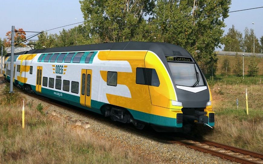 Neben dem RE 2 (Cottbus-Berlin-Wismar) betreibt die Ostdeutsche Eisenbahngesellschaft (ODEG) auch künftig die RB-Linien 46 (Cottbus-Forst) und 65 (Cottbus-Görlitz-Zittau). Grafik: ODEG