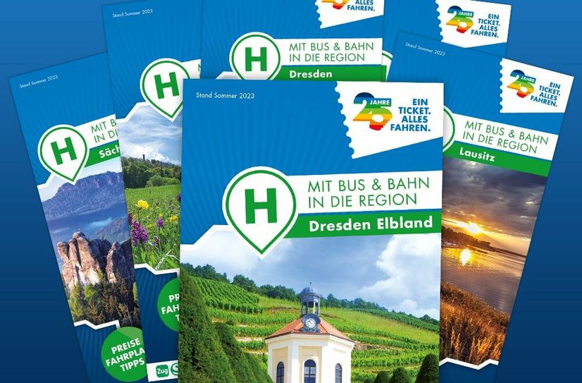 Die neuen Flyer geben wertvolle Ausflugs-Tipps.