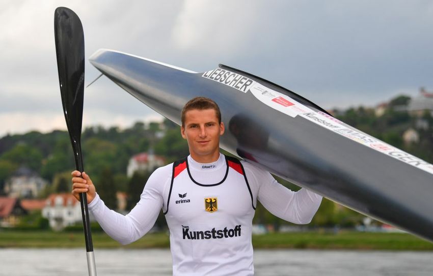 Kanurennsportler Tom Liebscher / Foto: Lutz Hentschel