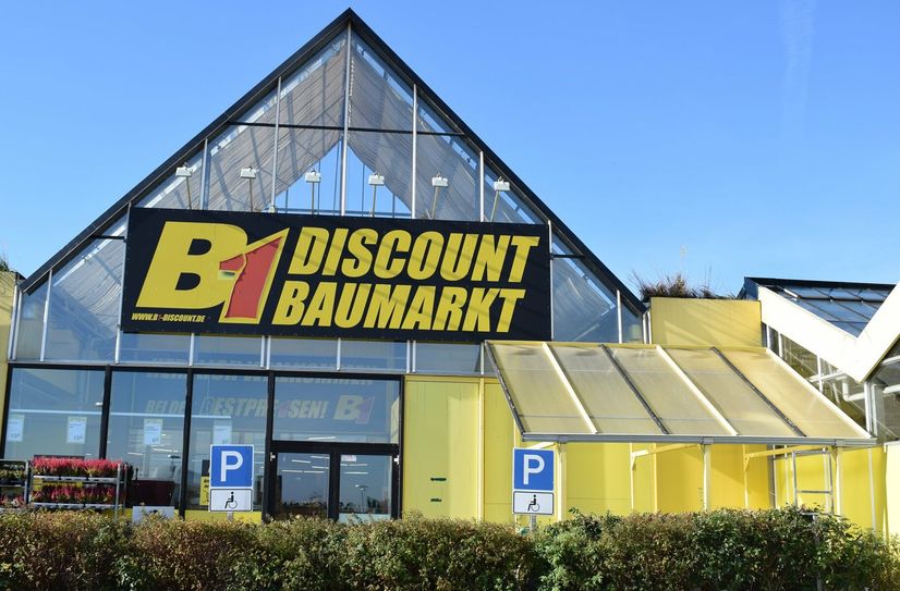 Der Baumarkt an der Niederkainaer Straße verwandelt sich im Herbst kommendes Jahres zu einem toom Baumarkt.