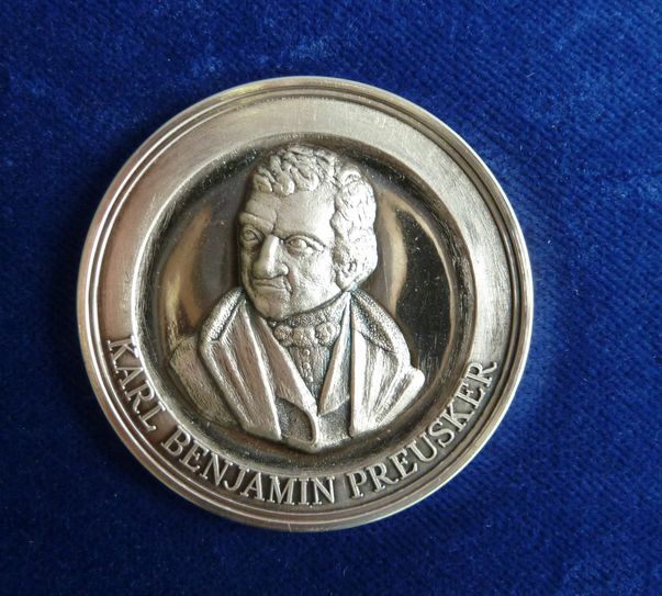 Kleine Preusker-Medaille. Foto: Stadt
