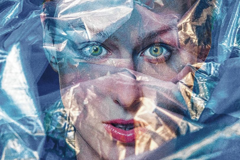 Werbemotiv für »Das Tagebuch eines Verrückten« mit Sophie Bock (Lu 1). Foto: Marlies Kross