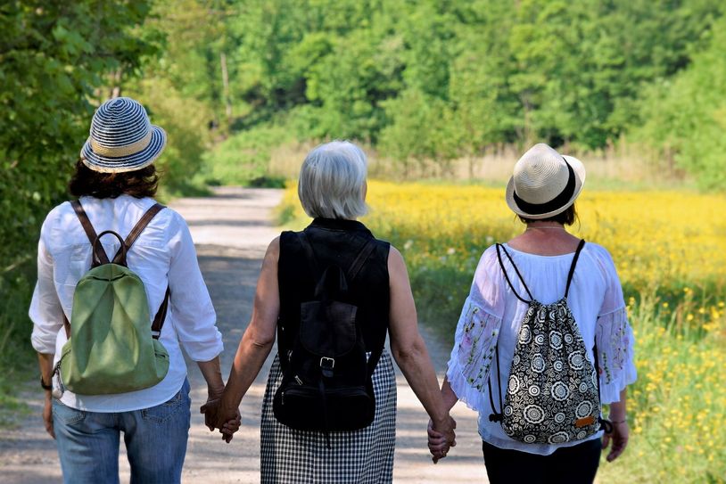 Beim Spaziergang etwas für die Gesundheit, Geist und Seele tun.