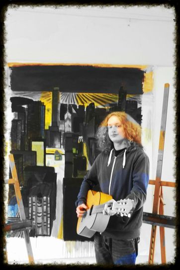 Hendrik Pigola an der Gitarre. Foto: FF