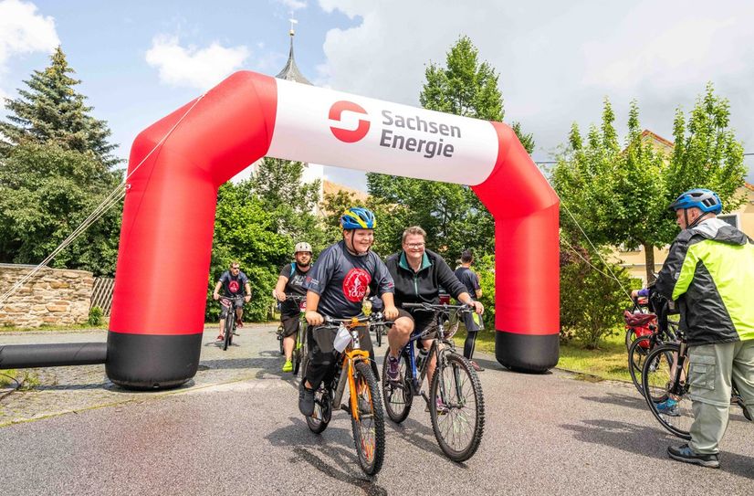 Seit 2003 bietet SachsenEnergie allen Hobby-Radlern die Gelegenheit, ihr Versorgungsgebiet per Fahrradtour kennenzulernen.