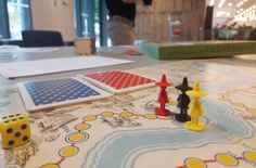 Brettspiel aus der Saxonica-Sammlung der SLUB.