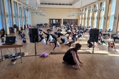 Der Kulturverein ist noch sehr jung, wurde 2017 gegründet. Er organisiert unter anderem das Hubertus- und das Oktoberfest, aber auch andere Veranstaltungen wie den im Bild gezeigten Tanzworkshop.