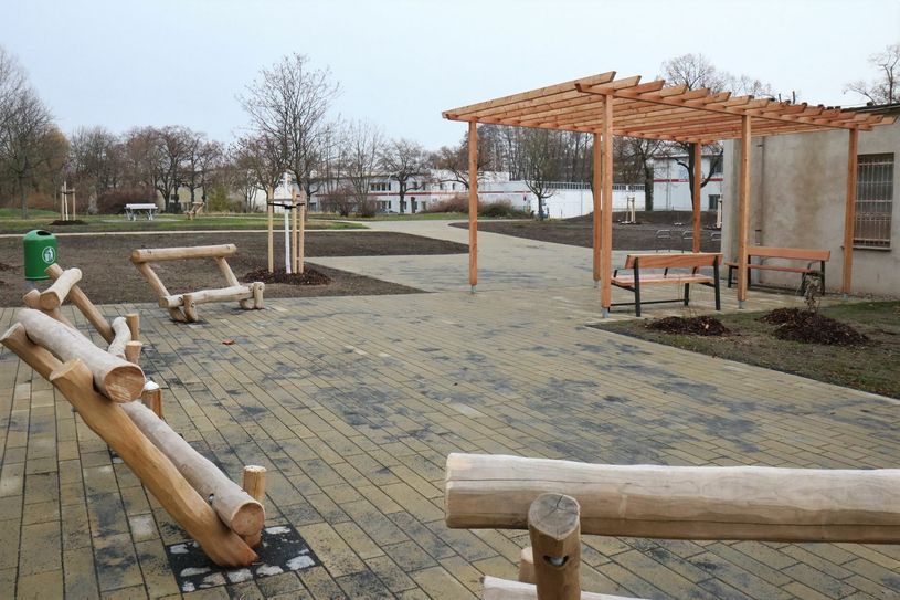 Verschiedene Möglichkeiten so weit das Auge reicht: Der neue Generationen Park soll Beschäftigungen für alle Altersgruppen bieten: Sport für Kinder und Familien, Ruhezonen für Senioren. Fotos: Stadt