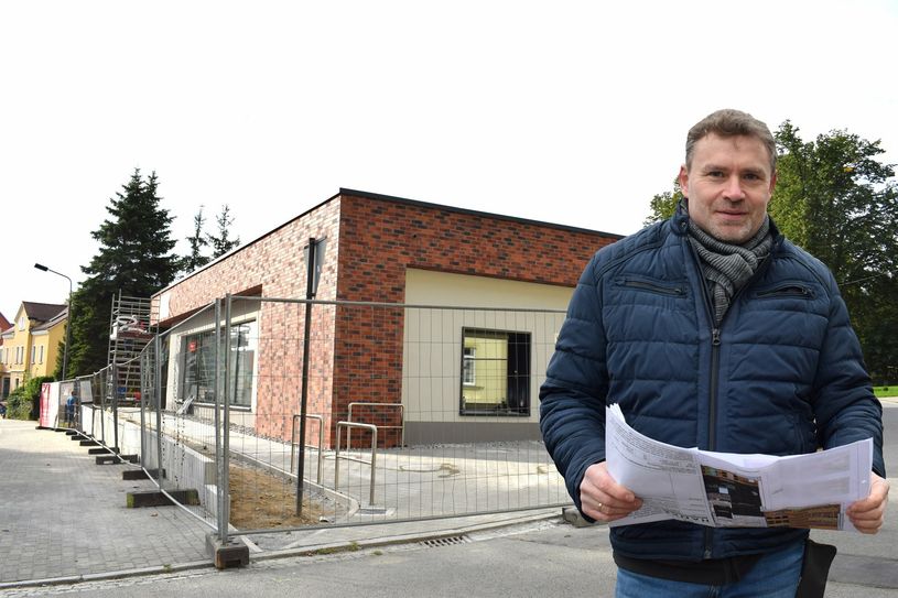 Die neue Schiebocker Filiale in Neukirch ist in den Endzügen und wird am 6. Oktober feierlich eröffnet.
