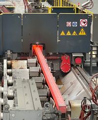 Spooler-Walzwerk nimmt seinen Betrieb auf.