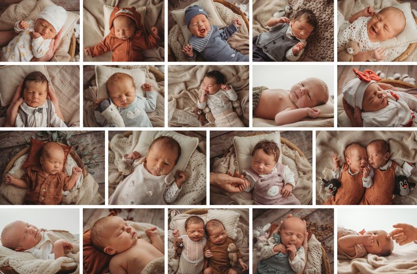 Kleine Baby-Galerie aus dem Jahr 2023.