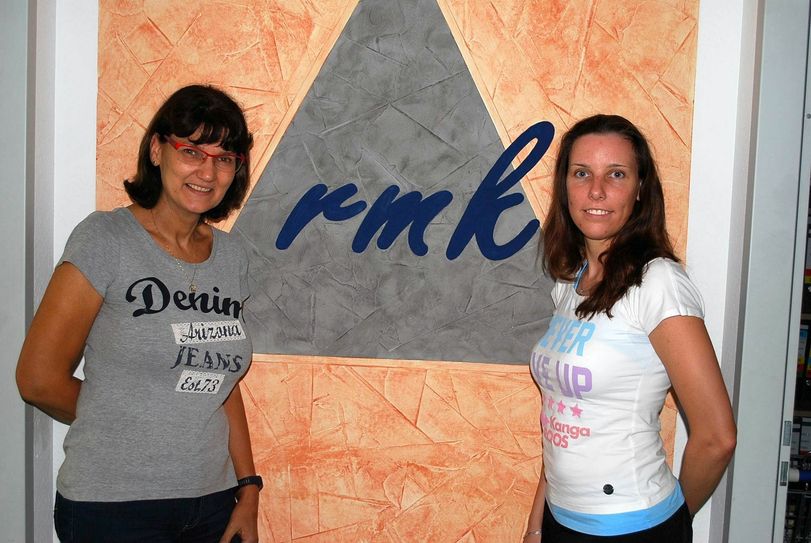 Andrea Schulz (li) und Jana Winkler starten zum zweiten Mal beim Frauenlauf. Foto: Trache