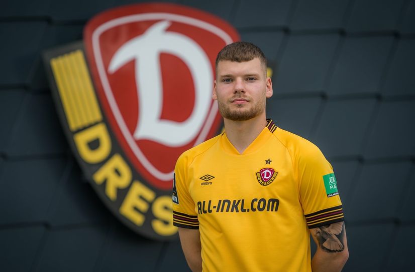 Kevin Ehlers bleibt bei Dynamo Dresden.