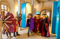 Schloss Doberlug nimmt Ferienkinder mit auf eine vergnügliche Zeitreise an den Doberluger Hof der Sachsen-Merseburger Herzöge.