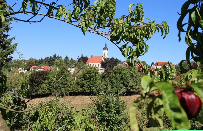 Die St. Jakobuskirche in Pesterwitz. Foto: Schramm