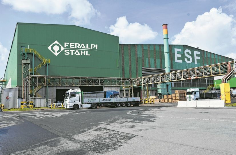 Auch bei den technischen Erneuerungen auf dem Weg in die CO2-Neutralität leistet Feralpi künftig Pionierarbeit.
