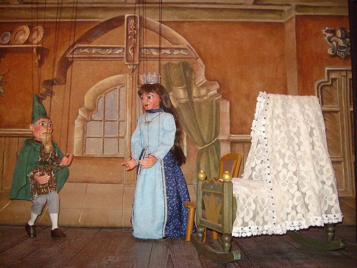 Traditionelles Marionettentheater am seidenen Faden können Besucher am 20. März im Mitteldeutschen Marionettentheatermuseum Bad Liebenwerda mit dem Märchen Rumpelstilzchen erleben.