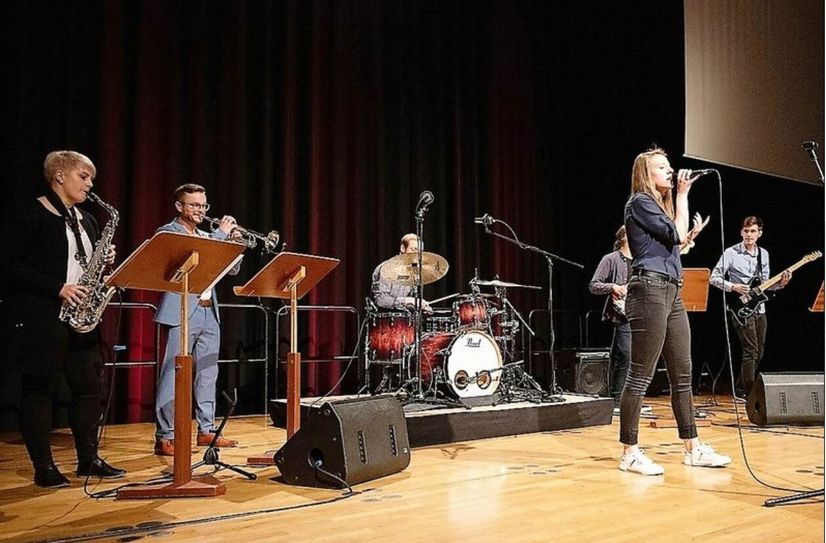 Band aus dem Studiengang Instrumental- und Gesangspädgogik.