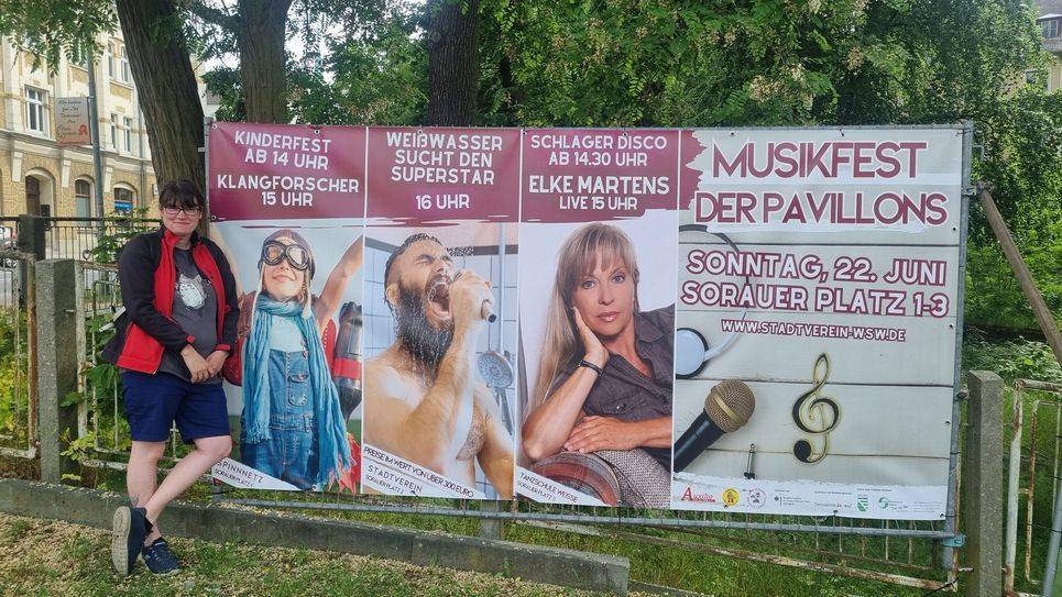 Anja Strauß ist eine der vielen ehrenamtlichen Helfer, die das Musikfest der Pavillons mitorganisieren.