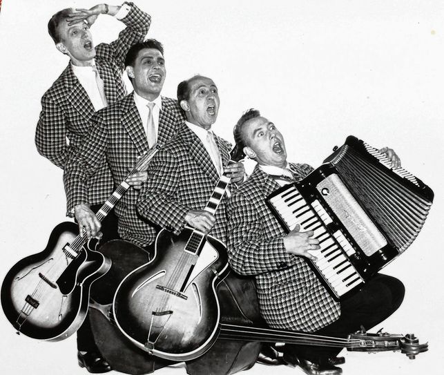Die „Vier Brummers“.