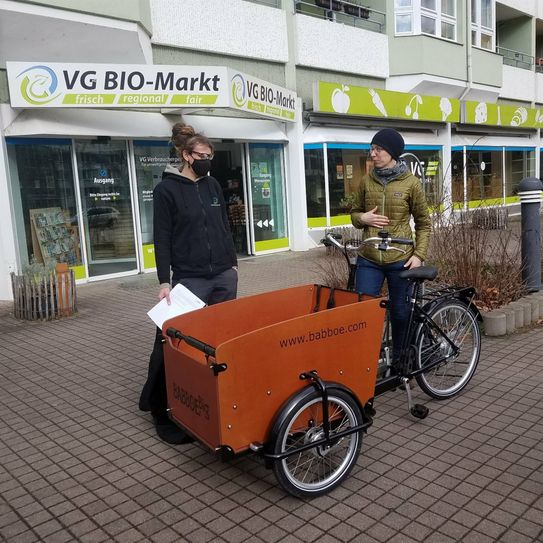 Das neue Lastenrad.