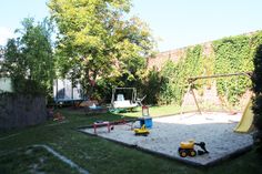 Der besagte Spielplatz hat auf diesem Bild gerade Pause...