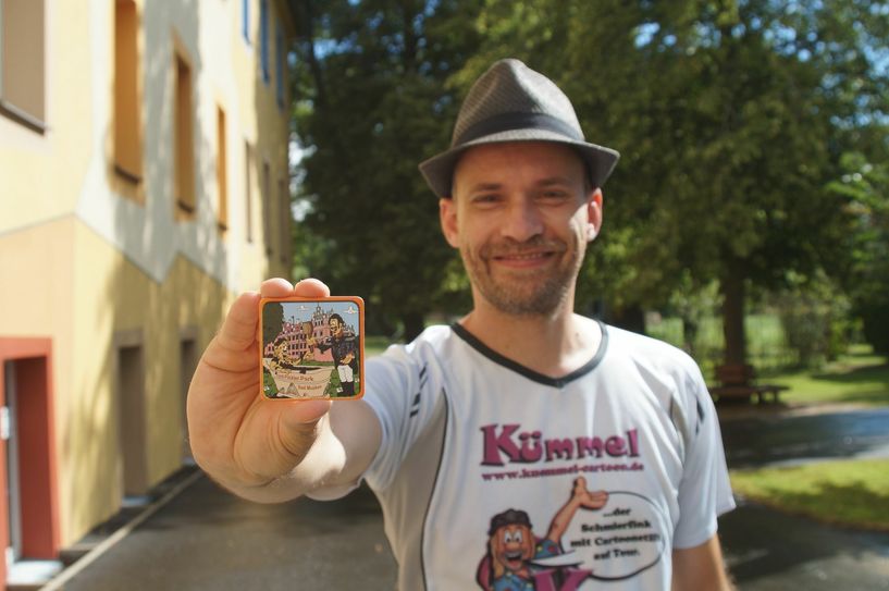 Kümmel zeigt eines der Motive. Foto: T. Keil