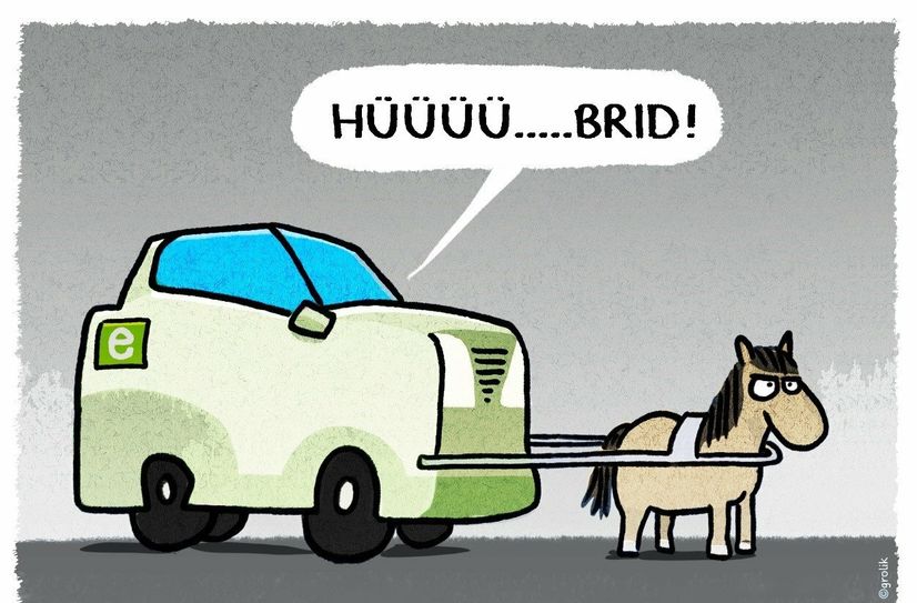 Cartoon von Markus Grolik.