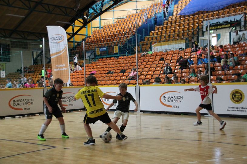 Vergangenes Jahr nahmen über 22000 Kicker an den Turnieren der Soccer Tour teil. Foto: Dirk Montag/Deutsche Soccer Liga