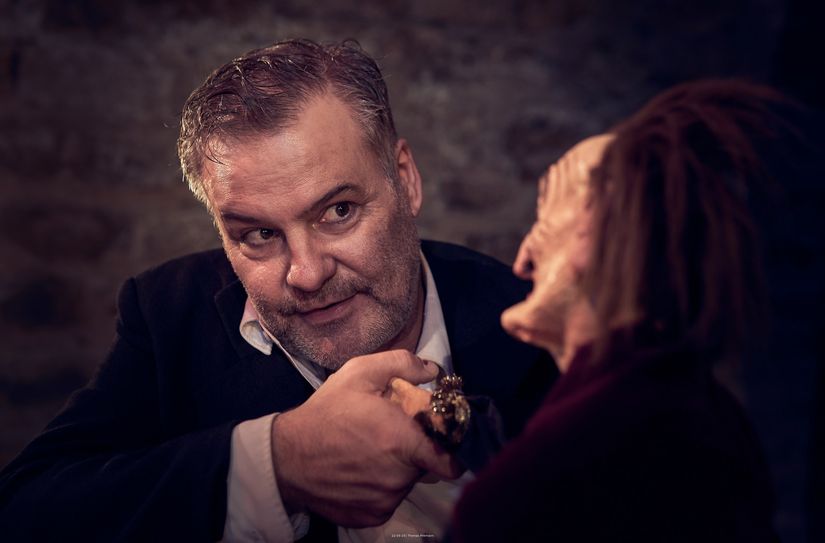 »Der ganze Faust« im Pirnaer Sommertheater.