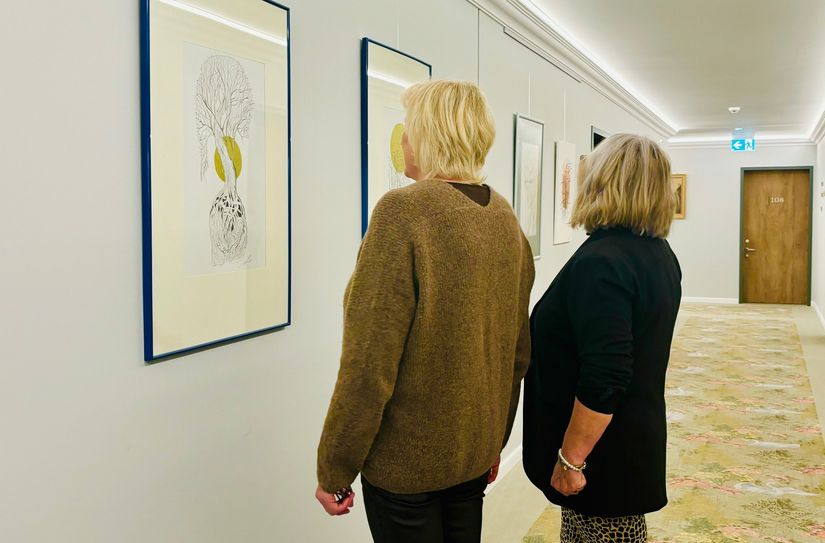 Ein Rundgang durch die Ausstellung »Augenblick«.
Foto: Implus Dresden
