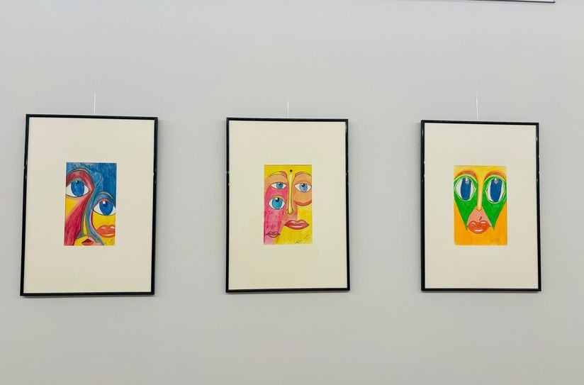 Ein Rundgang durch die Ausstellung »Augenblick«.