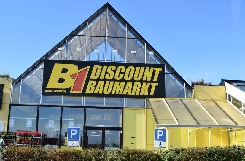 Der B1 Discount Baumarkt verwandelt sich in wenigen Wochen zu einem toom Baumarkt.