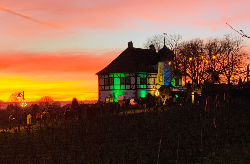Das Weingut Hoflößnitz startet gemütlich ins neue Jahr.