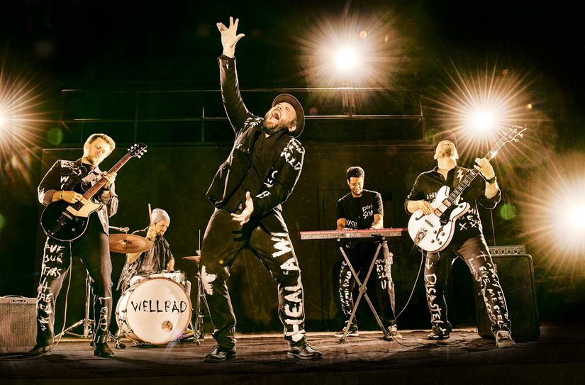 Die Hamburger Bluesband WellBad begeisterte bereits beim Dresdner Stadtfest.
