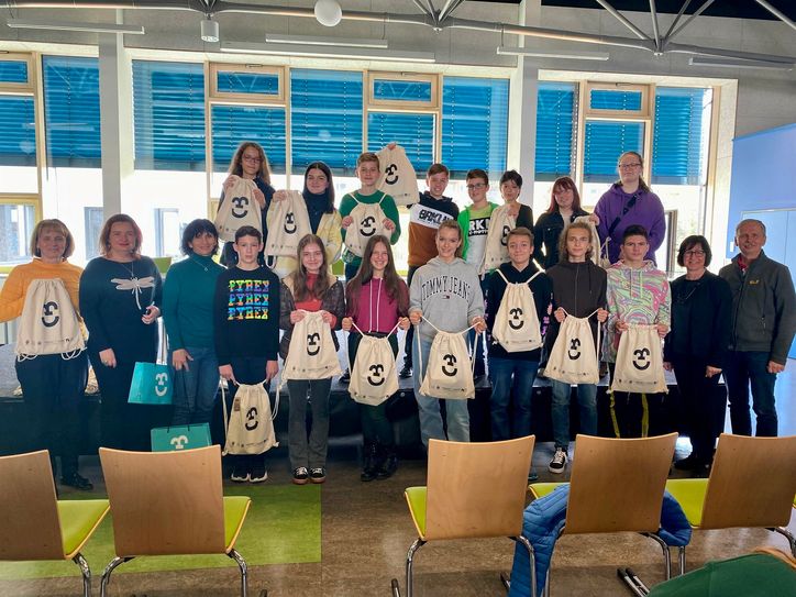 Vom 5. bis 12.Oktober sind 14 slowakische Schülerinnen und Schüler mit zwei Lehrerinnen aus Košice zu Besuch in Cottbus.