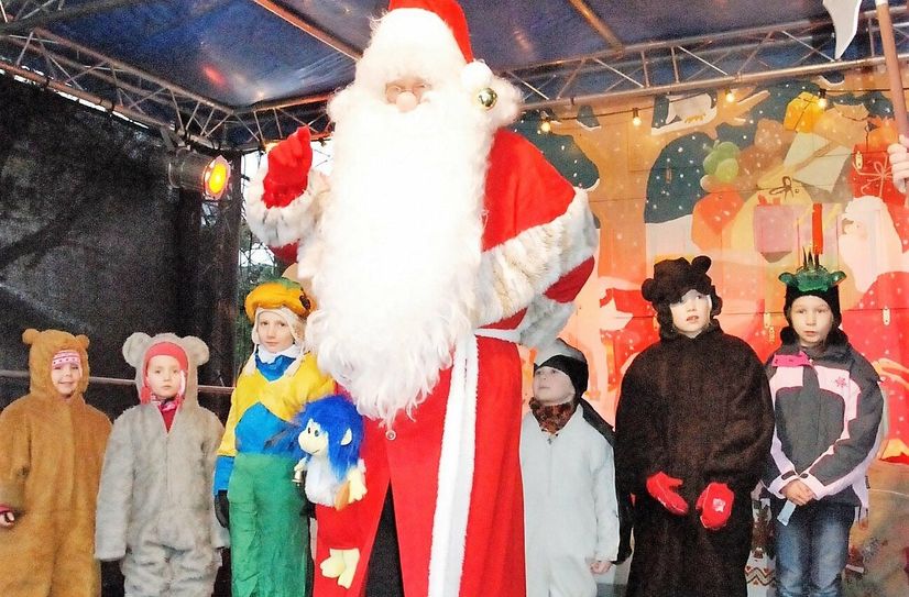 Natürlich wird auch der Weihnachtsmann den Potschappler Advent besuchen.