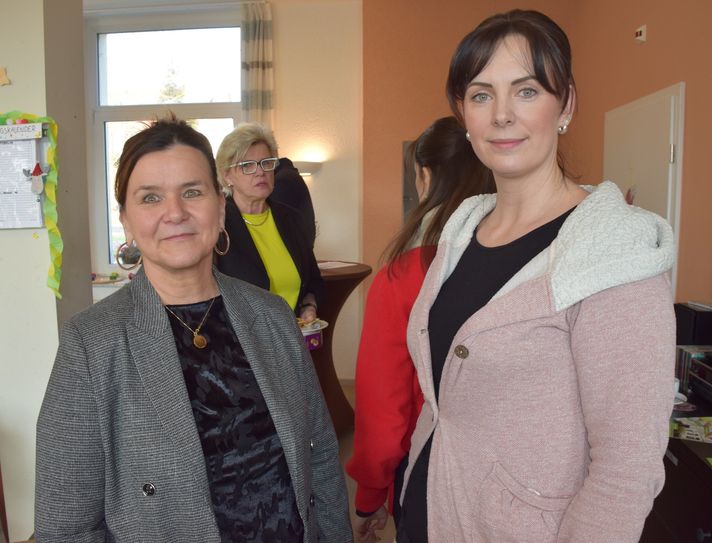 Susan Kothe-Spieß (links) ist Chefin des Reichenbacher Pflegeteams, Anne Bräsel arbeitet beim Pflegedienst Aiutanda. Die Sorgen in der Pflege sind groß.