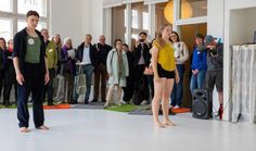 Präsentation der Projektidee beim Jury-Besuch in Kirschau in den Räumen der Vereine »TanzArt« und »Im Friese«.