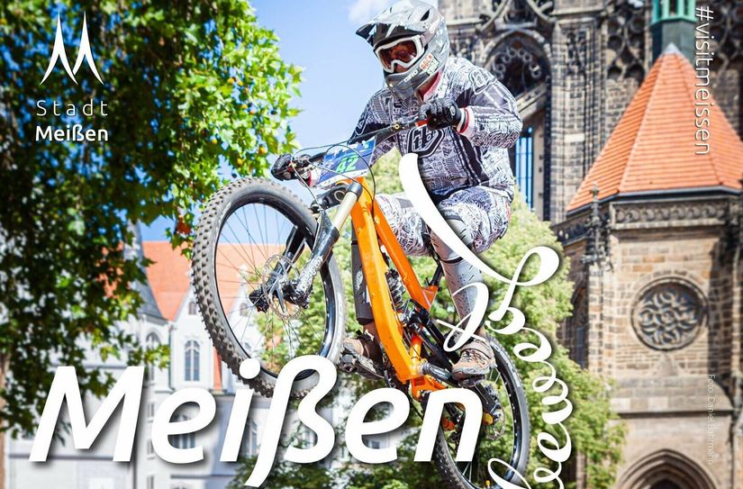 Meißens Jahresmotto muss "abgespeckt" werden: Der bereits angekündigte City-Downhill findet nicht statt bzw. wird verschoben.
