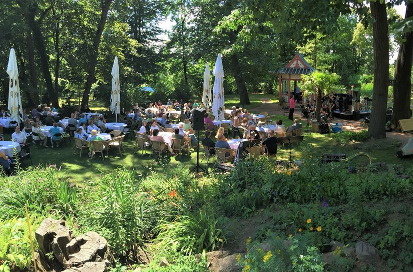 Parkfest im Jahr 2015 in der Villa Teresa.