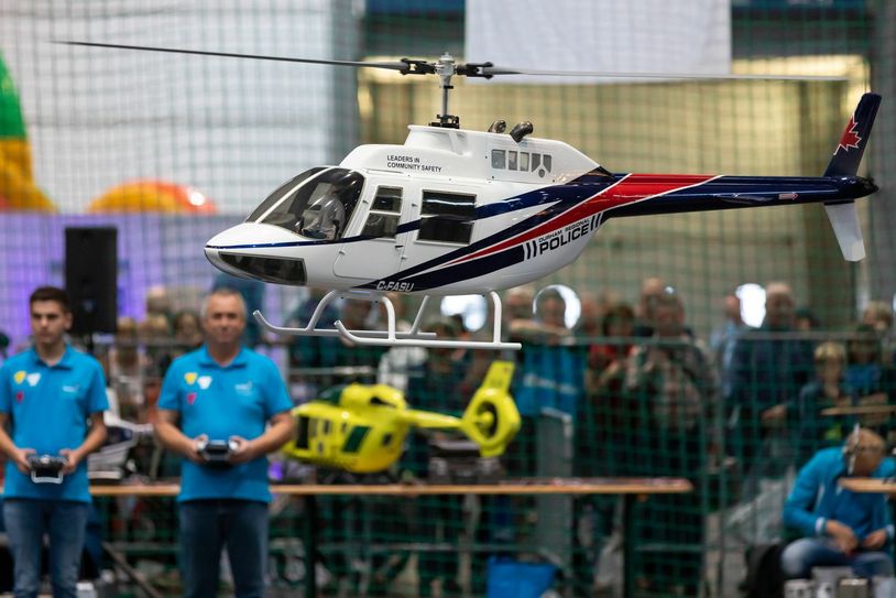 Zu erleben sind auch zahlreiche Flugshows vom Deutschen Modellfliegerverband. Foto: Leipziger Messe / Tom Schulze