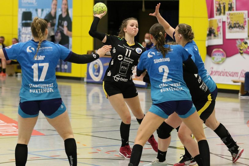 Vanessa Huth sucht die Lücke. Fotos: Heiko Nühse