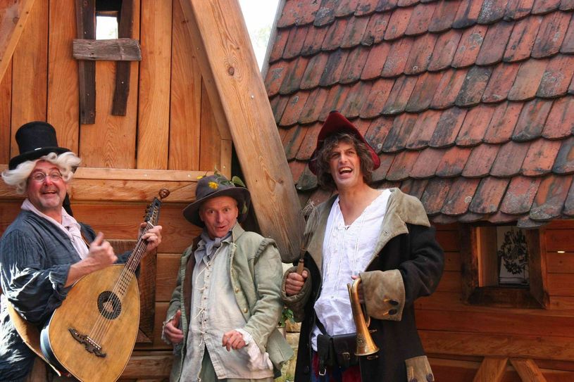 Die Erlebniswelt "Steinreich" bei Rathewalde lädt im Sommer auch zu Theaterspektakeln ein.  Foto: Archiv