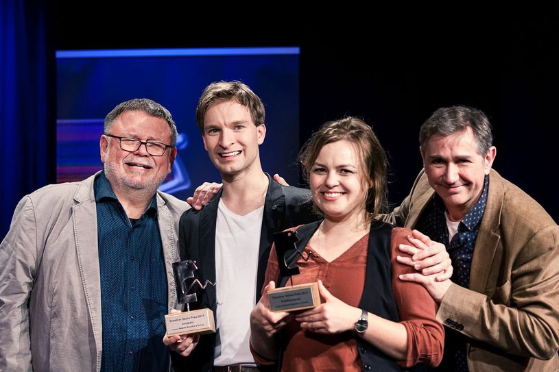 Manfred Breschke, Eric Lehmann, Fee Badenius, Thomas Schuch. Foto: Schuch-Wiens